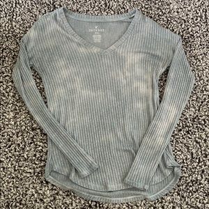 American Eagle Soft & Sexy Ribbed Long Sleeve